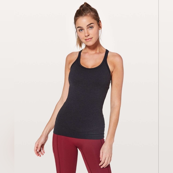 Lululemon Ebb To Street Tank II Black 4 - Picture 1 of 8